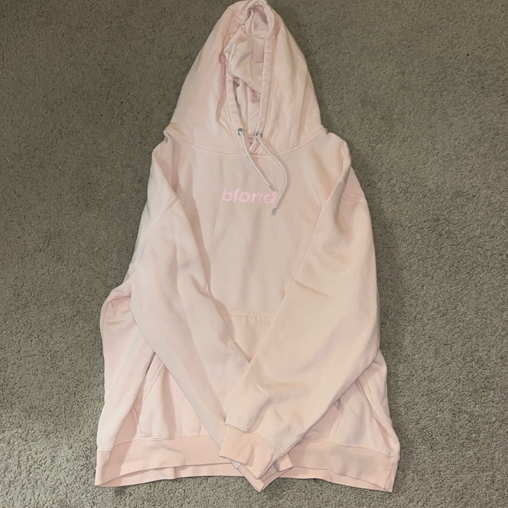 Light pink Frank Ocean Blond hoodie